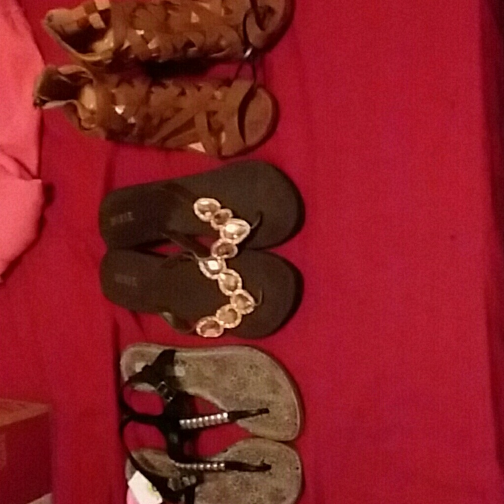 Womens sandals and wedge heels